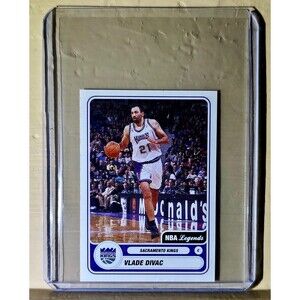 2023-24 Vlade Divac Panini NBA Basketball #507 Sticker NBA Legends